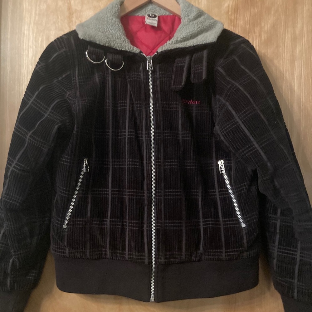 BURTON corduroy bomber jacket